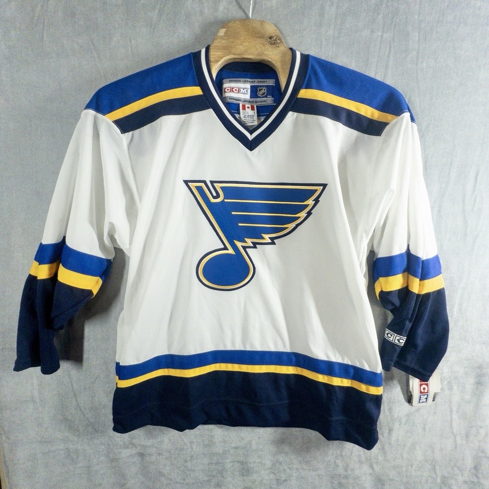 NWT CCM St Louis‎ Blues Hockey Jersey Mens Large